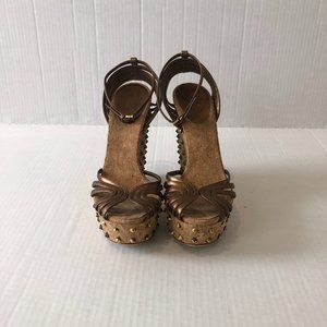 Gucci wedge high heels